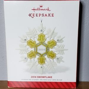 Hallmark 2014 Keepsake Snowflake Ornament